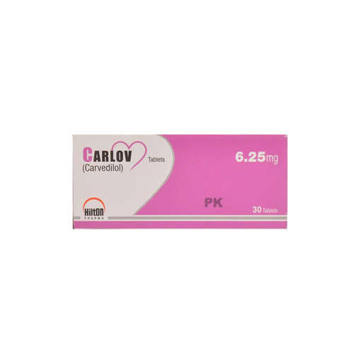 Picture of Carlov 6.25mg Tab 10x3s